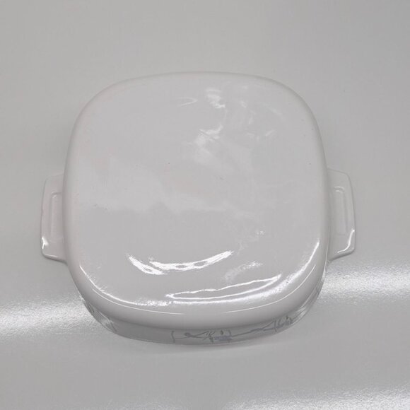 CorningWare Iris 2L Casserole Dish Glass Lid Blue Purple Flower Bakeware - Picture 15 of 16